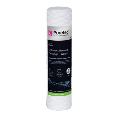 [WD011] Wound Sediment Cartridge 10 Inch, 1 Micron Puretec