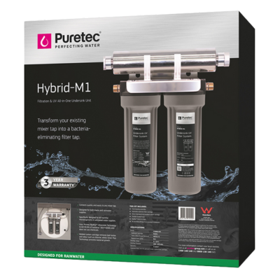 [HYBRID-M1] Hybrid M1 UV Under Sink Water Treatment System Puretec