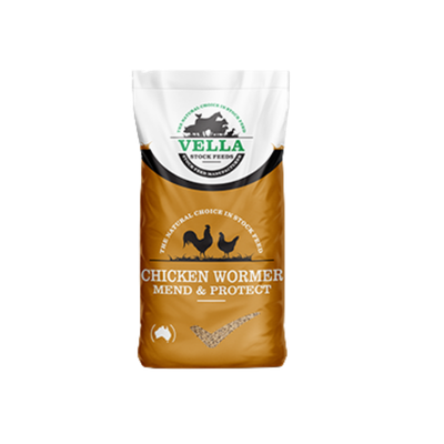 [LAYVELLWORM18KG] Vella Chicken Wormer MP 18kg