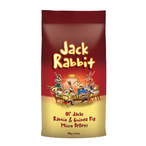 [LAURABGUIMP10KG] Ol Jacks Rabbit and Guinea Pig MICRO PELLETS 10kg Laucke