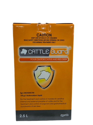 [CATGUARDPO2.5L] Cattleguard Pour-On (Moxidectin) 2.5ltr