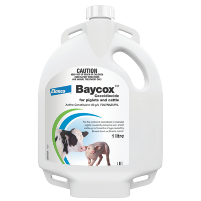 [BAYCOXCOCCAT1L] Baycox Coccidiocide Piglets and Cattle 1L