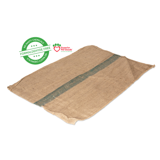 [DOGBEDHESCVRLRG] Hessian Dog Bed Cover Large