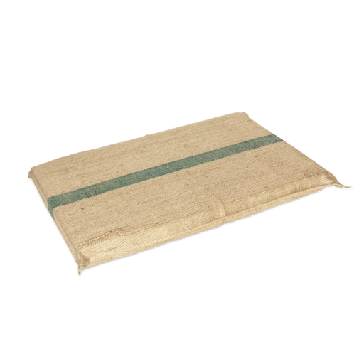 [DOGBEDHFMLRG] Hessian Dog Bed Foam Mat Large