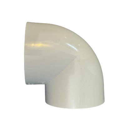 [90S90BFF] PVC 90mm x 90 deg Elbow FI 