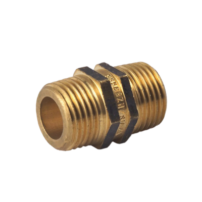 [HN15L] Brass Hex Nipple 15mm